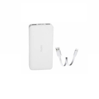 پاوربانک شیائومی مدل Redmi Pb100Lzm ظرفیت 10000 میلی آمپر ساعت به همراه کابل تبدیل MicroUSB