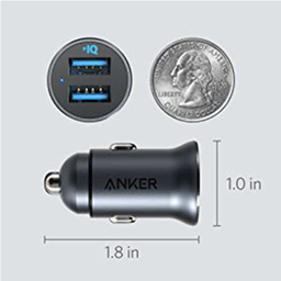 شارژر فندکی انکر (Anker) مدل A2727 Powerdrive2 Alloy
