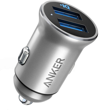 شارژر فندکی انکر (Anker) مدل A2727 Powerdrive2 Alloy