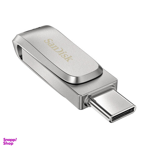 فلش مموری سن دیسک مدل Ultra Dual Drive Luxe ظرفیت 128 گیگابایت