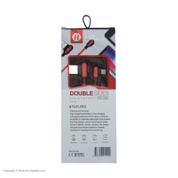 کابل تبدیل USB به لایتنینگ هیسونتون مدل HST-202 طول 1 متر