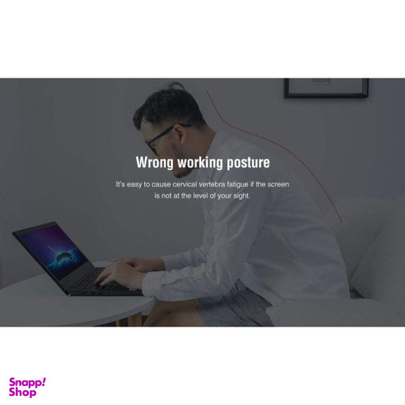 پایه نگهدارنده لپ تاپ نیلکین مدل ProDesk Adjustable