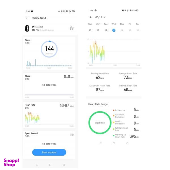 مچ بند هوشمند ریل می مدل Realme Band