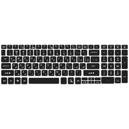 برچسب حروف فارسی کیبورد مدل BL-CK-N1