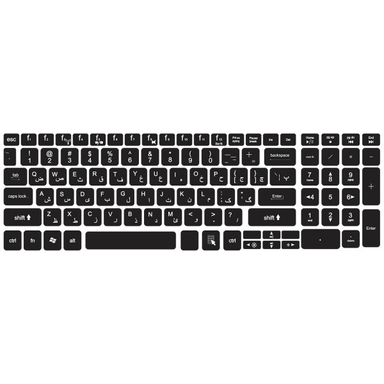 برچسب حروف فارسی کیبورد مدل BL-CK-N1