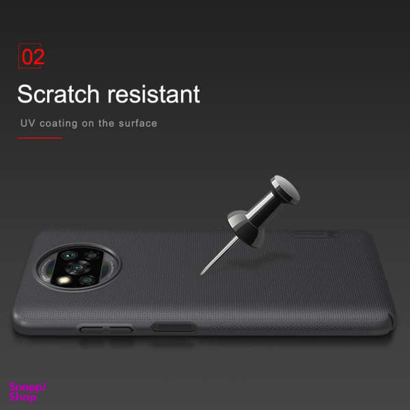 کاور نیلکین مدل Frosted Shield مناسب برای گوشی موبایل شیایومیRedmi Poco X3 NFC