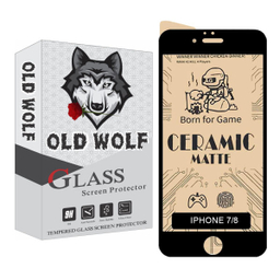 محافظ صفحه نمایش سرامیکی مات اولد ولف مدل iPhone7_CERMAT مناسب برای گوشی موبایل اپل iPhone 7