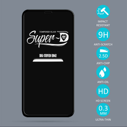 محافظ صفحه نمایش مدل SUPER-D مناسب برای گوشی موبایل اپل iPhone XS Max