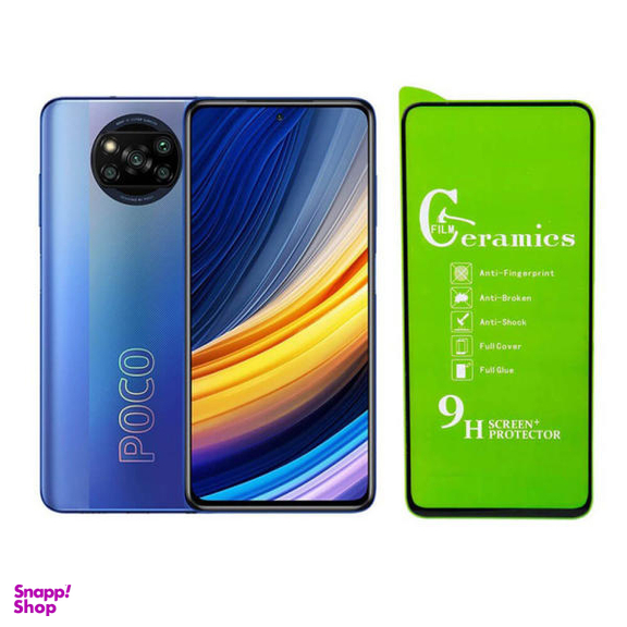 محافظ صفحه نمایش سرامیکی اولد ولف مدل PAMIC مناسب برای گوشی موبایل شیائومی Poco X3