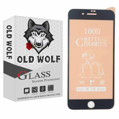 محافظ صفحه نمایش سرامیکی مات اولد ولف مدل iPhone8Plus_CERMAT مناسب برای گوشی موبایل اپل iPhone 8 Plus