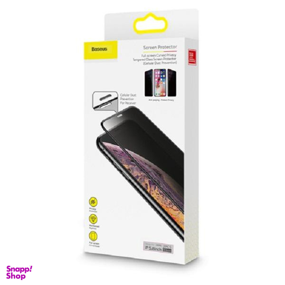 محافظ صفحه نمایش بیسوس مدل SGAPIPH58S-WC01 مناسب برای گوشی موبایل اپل Iphone X/XS/11PRO بسته دو عددی