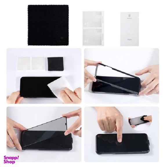 محافظ صفحه نمایش بیسوس مدل SGAPIPH58S-WC01 مناسب برای گوشی موبایل اپل Iphone X/XS/11PRO بسته دو عددی