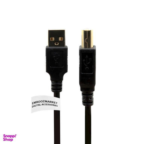 کابل پرینتر USB 2.0 امروزمارکت مدل EM27A02 طول 5 متر