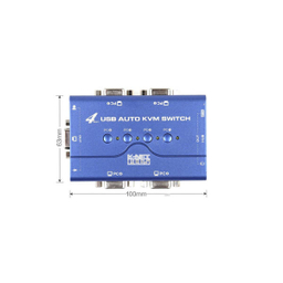 سوییچ VGA KVM چهار پورت USB کی نت پلاس مدلKPU624