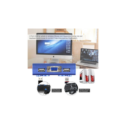سوییچ KVM دو پورت USB کی نت پلاس مدلKPU622