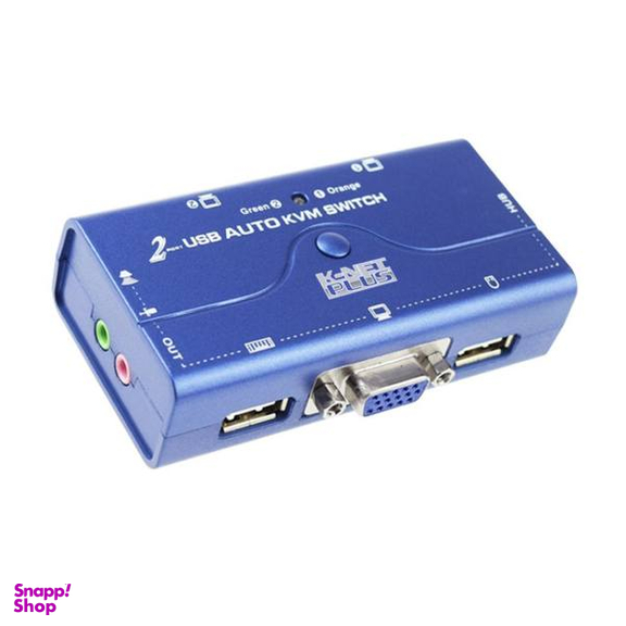 سوییچ KVM دو پورت USB کی نت پلاس مدلKPU622
