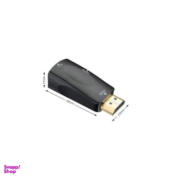 مبدل HDMI به VGA و Audio مدل HD adaptor