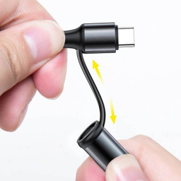 کابل تبدیل USB-C به USB-C/لایتنینگ باسیوس مدل CATLYW-H01 طول 1 متر