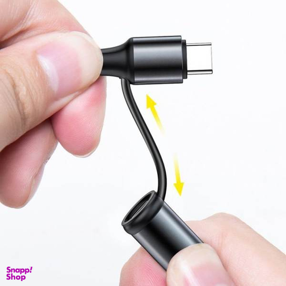 کابل تبدیل USB-C به USB-C/لایتنینگ باسیوس مدل CATLYW-H01 طول 1 متر