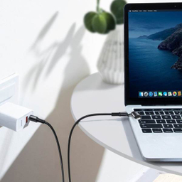 کابل تبدیل USB-C به USB-C/لایتنینگ باسیوس مدل CATLYW-H01 طول 1 متر