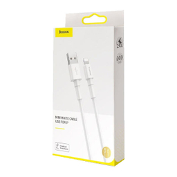 کابل تبدیل USB به لایتنینگ باسیوس مدل lb330 طول 1 متر