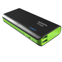شارژر همراه ای دیتا (Adata) مدل Pt100 ظرفیت 10000 میلی آمپر ساعت