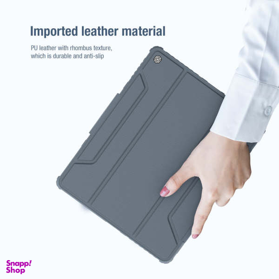 کیف کلاسوری نیلکین مدل Camshield Bumper Leather مناسب برای تبلت اپل iPad Pro 12.9 2020 / iPad Pro 12.9 2021