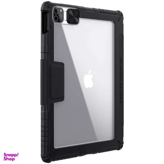 کیف کلاسوری نیلکین مدل Camshield Bumper Leather مناسب برای تبلت اپل iPad Pro 12.9 2020 / iPad Pro 12.9 2021