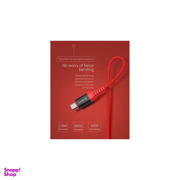 کابل تبدیل USB به microUSB اوریکو مدل MTK-10 طول 1 متر