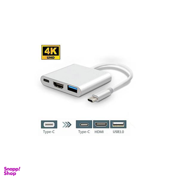مبدل USB-C به USB-C/HDMI/USB مدل S-1304