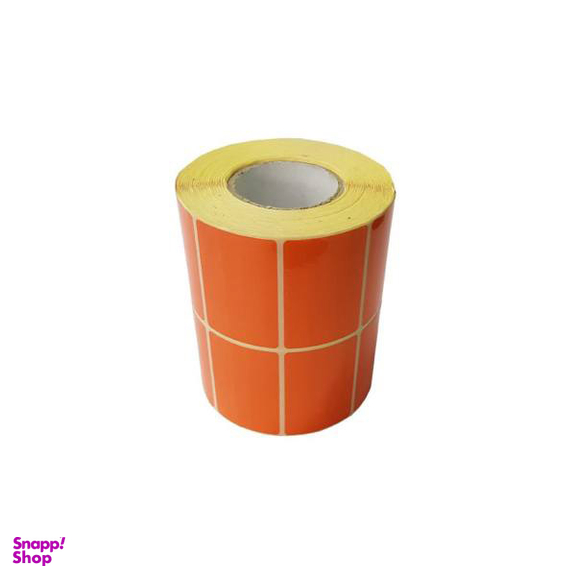 برچسب نارنجی پرینتر لیبل زن کد 006