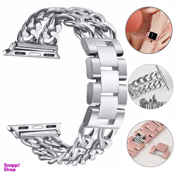 بند درمه مدل Lava مناسب برای اپل واچ سایز 4244 میلیمتری
