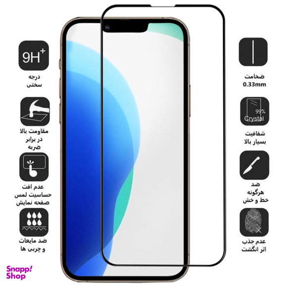 محافظ صفحه نمایش بوف مدل Static مناسب برای گوشی موبایل اپل iPhone 13 Pro