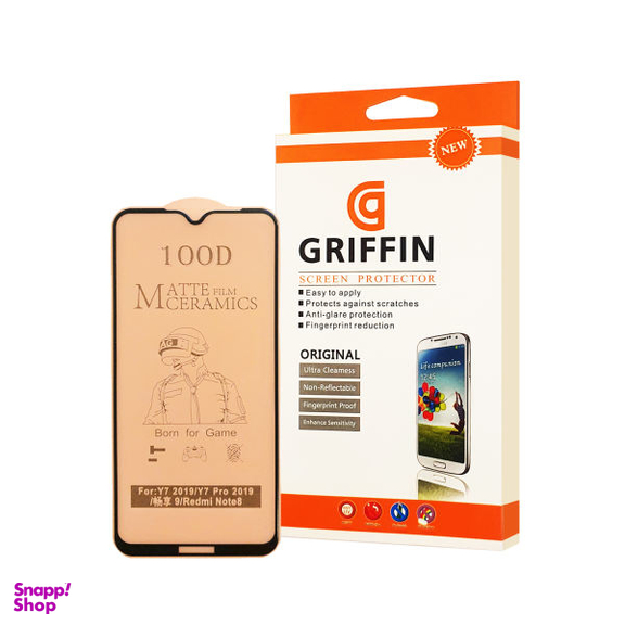 محافظ صفحه نمایش سرامیکی مات گریفین مدل FLCRM GN mo مناسب برای گوشی موبایل هوآوی Y7 Pro 2019