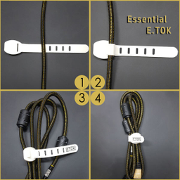 نگهدارنده کابل ایتوک مدل Essential مجموعه 4 عددی