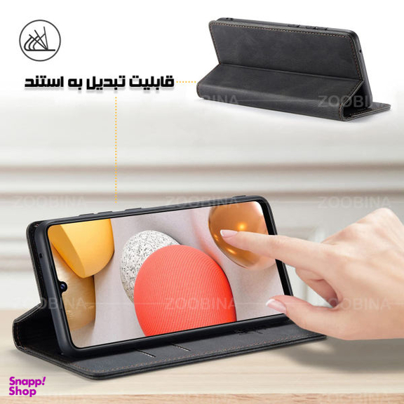 کیف کلاسوری زوبینا مدل Z Classification مناسب برای گوشی موبایل سامسونگ Galaxy A22 5G