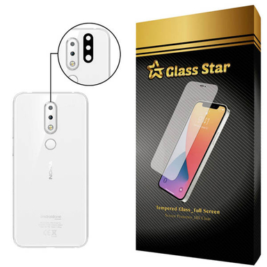 محافظ لنز دوربین سرامیکی گلس استار مدل G مناسب گوشی نوکیا X6 / 6.1 Plus