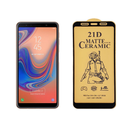 محافظ صفحه نمایش سرامیکی مات گریفین مدل FLCRM GN to مناسب برای گوشی موبایل سامسونگ Galaxy A750 / A7 2018