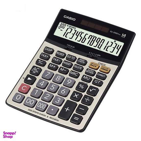 ماشین حساب کاسیو مدل DJ-240D Plus