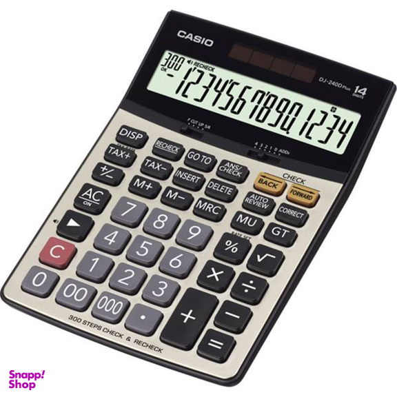 ماشین حساب کاسیو مدل DJ-240D Plus