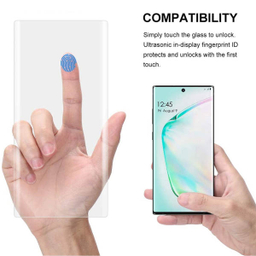 محافظ صفحه نمایش یووی لایت تراستکتور مدل UVT مناسب برای گوشی موبایل سامسونگ Galaxy Note10 Pro / Note10 Plus