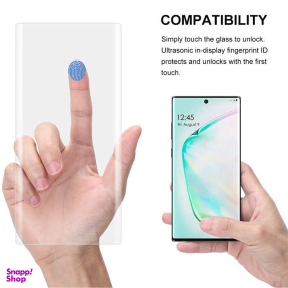 محافظ صفحه نمایش یووی لایت تراستکتور مدل UVT مناسب برای گوشی موبایل سامسونگ Galaxy Note10 Pro / Note10 Plus