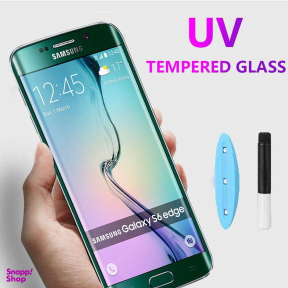 محافظ صفحه نمایش یووی لایت تراستکتور مدل UVT مناسب برای گوشی موبایل سامسونگ Galaxy S6 edge بسته 3 عددی