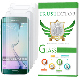 محافظ صفحه نمایش یووی لایت تراستکتور مدل UVT مناسب برای گوشی موبایل سامسونگ Galaxy S6 edge بسته 3 عددی