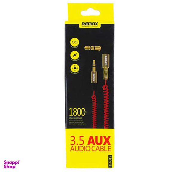 کابل AUX ریمکس مدل LH-315 طول 1.8 متر