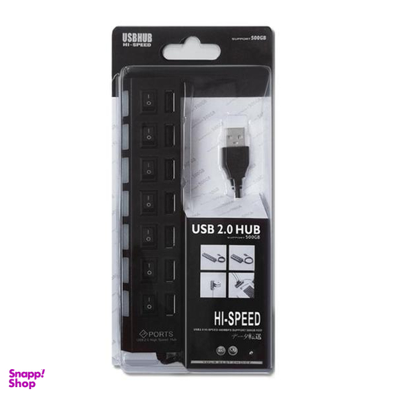 هاب 7 پورت USB 2.0 مدل Hi-Speed