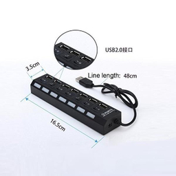 هاب 7 پورت USB 2.0 مدل Hi-Speed