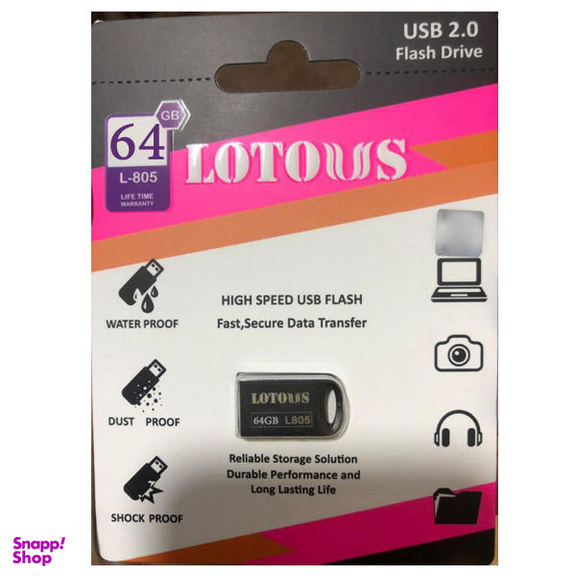 فلش مموری لوتوس مدل L805 ظرفیت 64 گیگابایت