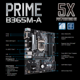 مادربرد ایسوس مدل PRIME B365M-A
