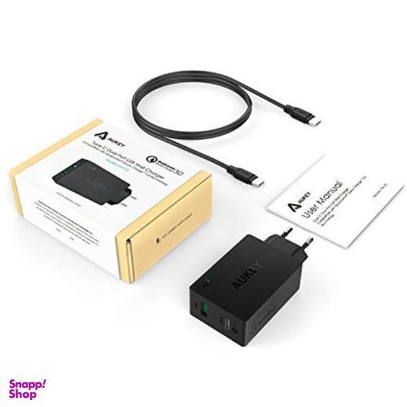 شارژر دیواری آکی مدل PA-Y2 به همراه کابل USB-C